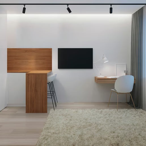 KIT DE 2 PIEZAS DE LAMPARA SPOT LED DE RIEL RIRIGIBLE 12W 6500K AJUSTABLE IRC 90 NO ATENUABLE