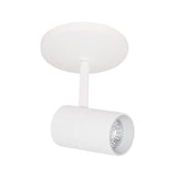 KIT DE 2 PIEZAS DE LAMPARA SPOT LED SOBREPONER DIRIGIBLE 12W LUZ BLANCA AJUSTABLE IRC90 NO ATENUABLE BCO