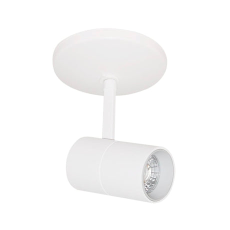 KIT DE 2 PIEZAS DE LAMPARA SPOT LED SOBREPONER DIRIGIBLE 12W LUZ BLANCA AJUSTABLE IRC90 NO ATENUABLE BCO