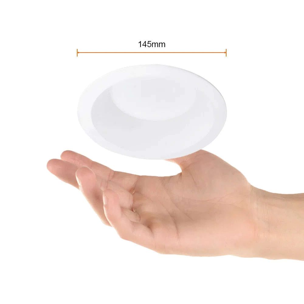 KIT DE 3 PIEZAS DE LÁMPARA EMPOTRABLE LED TECNOLITE ATIK II 13W LUZ BLANCA ATENUABLE LED INTEGRADO