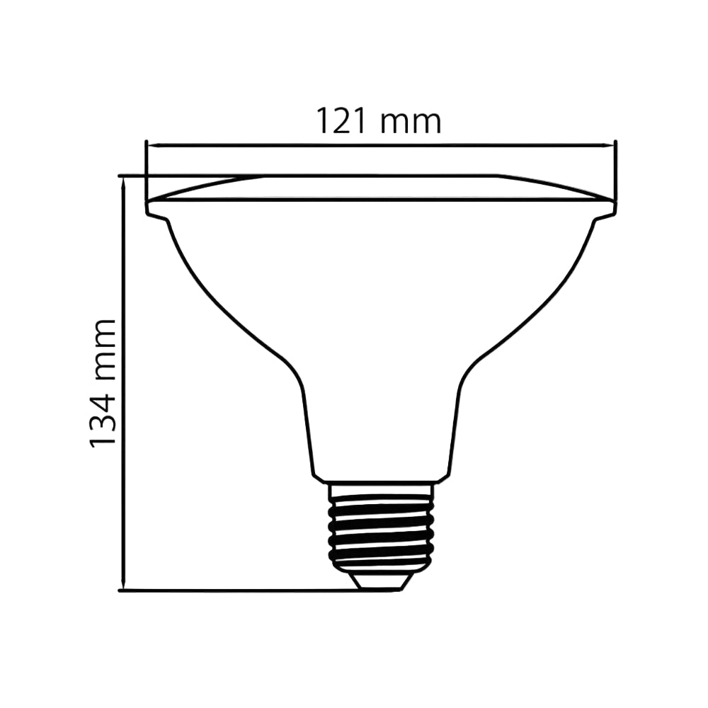 KIT DE 6 PIEZAS DE FOCO LED TECNOLITE PAR38 13W LUZ DE DIA BASE E27