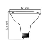 KIT DE 6 PIEZAS DE FOCO LED TECNOLITE PAR38 13W LUZ DE DIA BASE E27
