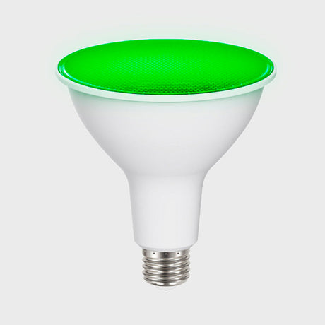 KIT DE 6 PIEZAS DE FOCO LED TECNOLITE PAR38 13W LUZ VERDE BASE E27