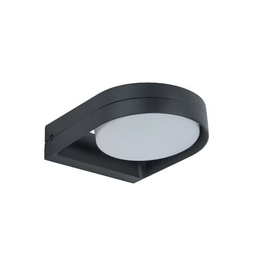 KIT DE 2 PIEZAS DE LUMINARIO EXT MURO LED 14W 30K GRIS