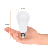 KIT DE 8 PIEZAS DE FOCO LED TECNOLITE 15W ATENUABLE LUZ SUAVE CÁLIDA BASE E27