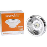 KIT DE 3 PIEZAS DE FOCO LED TECNOLITE ATENUABLE 15W LUZ DE DÍA BASE G53