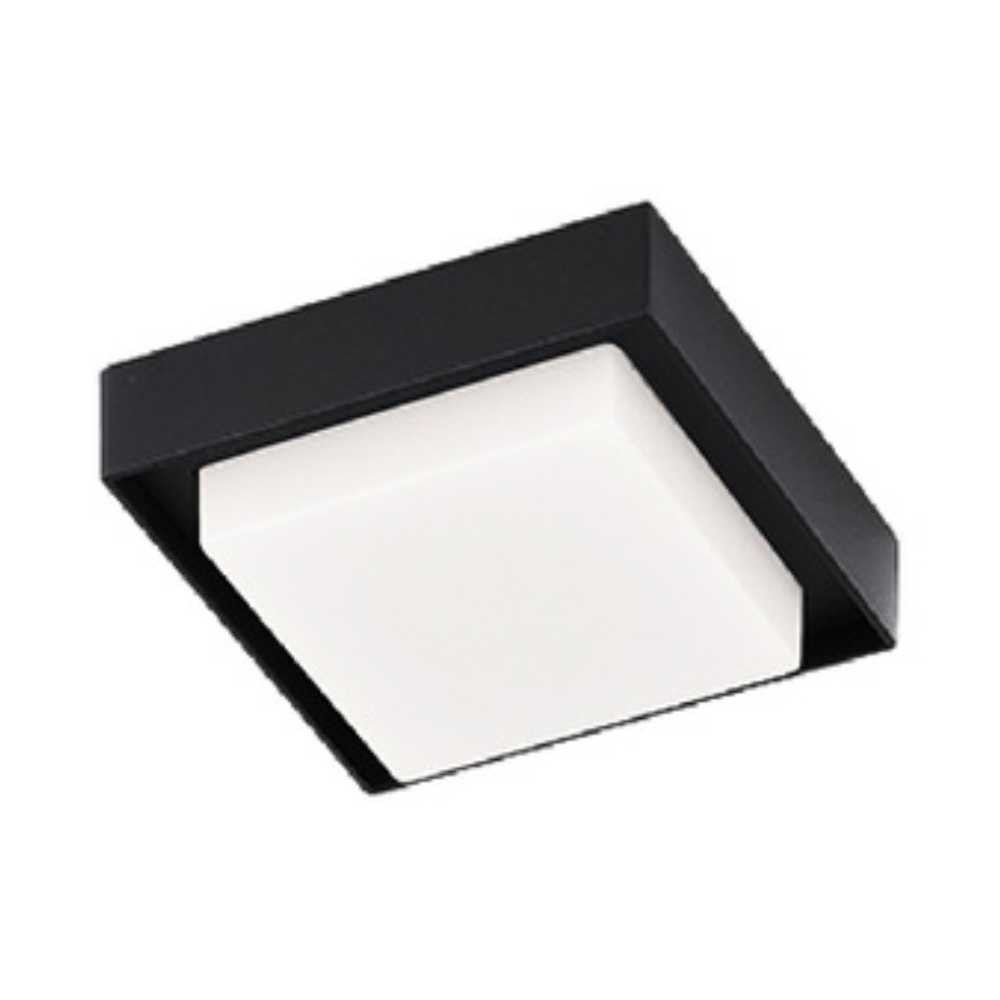 KIT DE 2 PIEZAS DE EXT PLAFONES LED 15W127V6500K NEGRO OKAB I