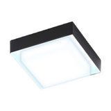 KIT DE 2 PIEZAS DE EXT PLAFONES LED 15W127V6500K NEGRO OKAB I