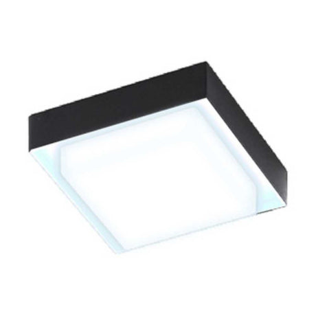 KIT DE 2 PIEZAS DE EXT PLAFONES LED 15W127V6500K NEGRO OKAB I