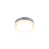 KIT DE 2 PIEZAS DE PLAFON LED SOBREP. TECHO 15W/127V. 3000K ALUM. GRIS NENQUE I