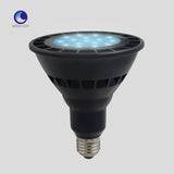 KIT DE 2 PIEZAS DE LAMPARA LED PAR38 AZUL 16W100-127VE27