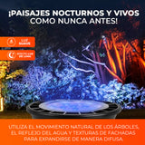 KIT DE 2 PIEZAS DE LAMPARA LED PAR38 AZUL 16W100-127VE27