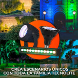 KIT DE 2 PIEZAS DE LAMPARA LED PAR38 AZUL 16W100-127VE27