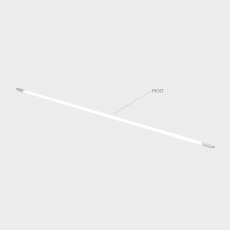 KIT DE 9 PIEZAS DE TUBO LED DABIH II TECNOLITE 16W OPALINO LUZ BLANCA NEUTRA BASE G5 ***CONEXION AMBOS LADOS***