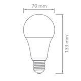 KIT DE 24 PIEZAS DE FOCO LED 17W/100-240V. BLANCO 6500K L.D.