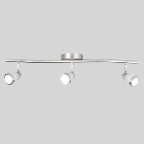 KIT DE 2 PIEZAS DE LAMPARA DE INTERIOR BEJAR II TECNOLIT SPOT DE SOBREPONER DIRIGIBLE TRES BASES GU10 NO INCLUIYE FOCOS