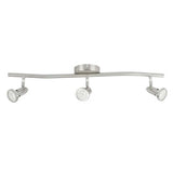 KIT DE 2 PIEZAS DE LUM. INT. SOBREP. SPOT 3X150W. 100-240V. DIRIGIBLE SATINADO BOLOGNIA II