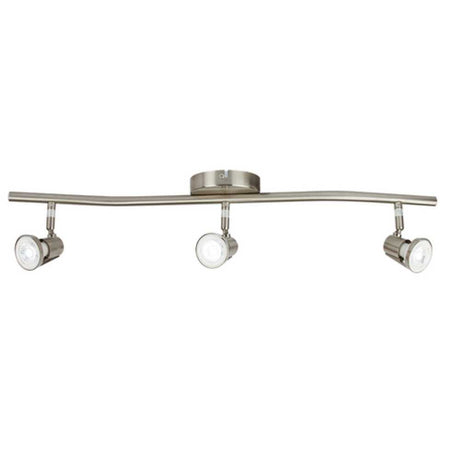 KIT DE 2 PIEZAS DE LUM. INT. SOBREP. SPOT 3X150W. 100-240V. DIRIGIBLE SATINADO BRUSELAS I