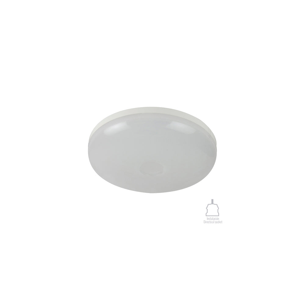 KIT DE 4 PIEZAS DE FOCO LED TECNOLITE ALPHA I CIRCULAR 18W LUZ DE DIA BASE E27