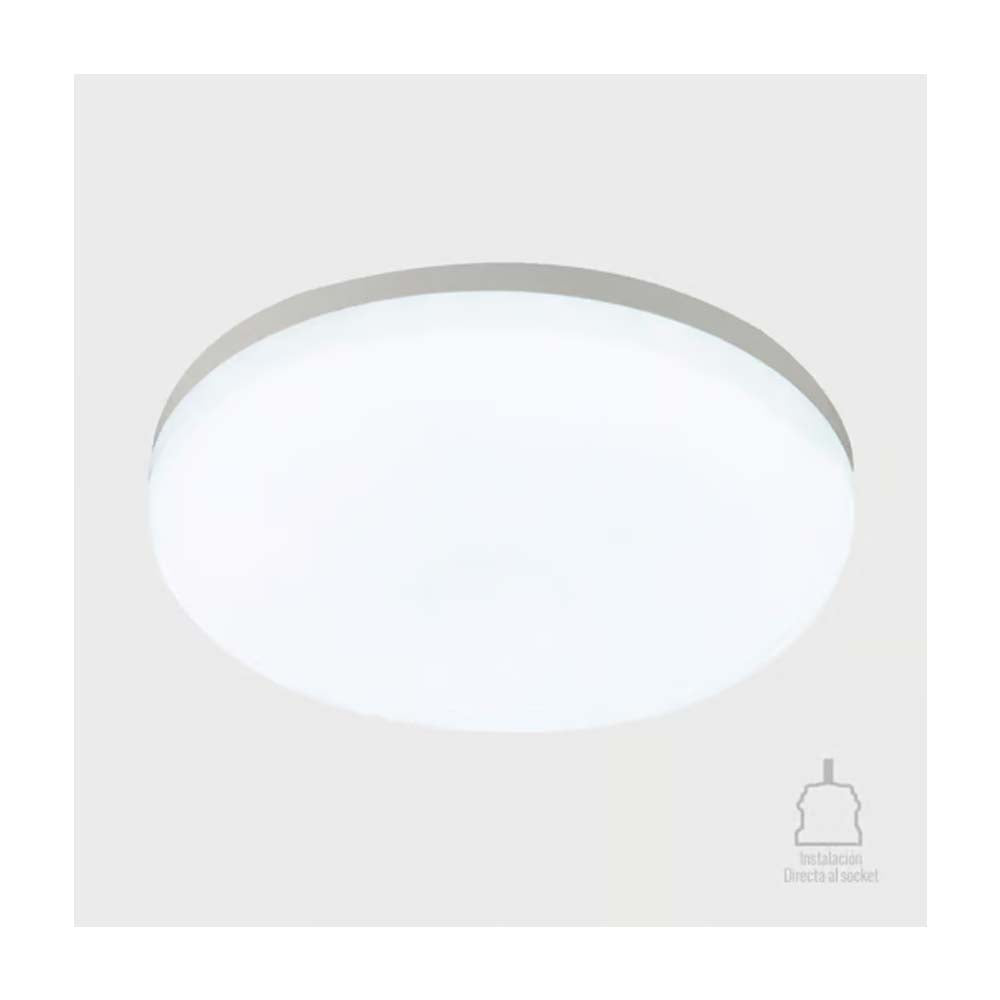 KIT DE 4 PIEZAS DE FOCO LED TECNOLITE ALPHA I CIRCULAR 18W LUZ DE DIA BASE E27