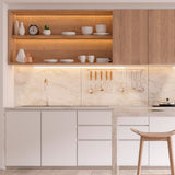 KIT DE 11 PIEZAS DE LAMPARA REGLETA LED INTERCONECTABLE 1.17M SOBREPONER 18W LUZ CALIDA BRILLANTE NO ATENUABLE