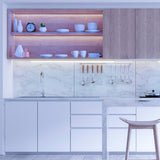 KIT DE 11 PIEZAS DE LAMPARA REGLETA LED INTERCONECTABLE 1.17M SOBREPONER 18W LUZ DE DIA NO ATENUABLE