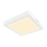 KIT DE 6 PIEZAS DE LÁMPARA DE INTERIOR LED ALGEDI III TECNOLITE PARA SOBREPONER 18W LUZ SUAVE CÁLIDA *** OFRECER 86491 ***