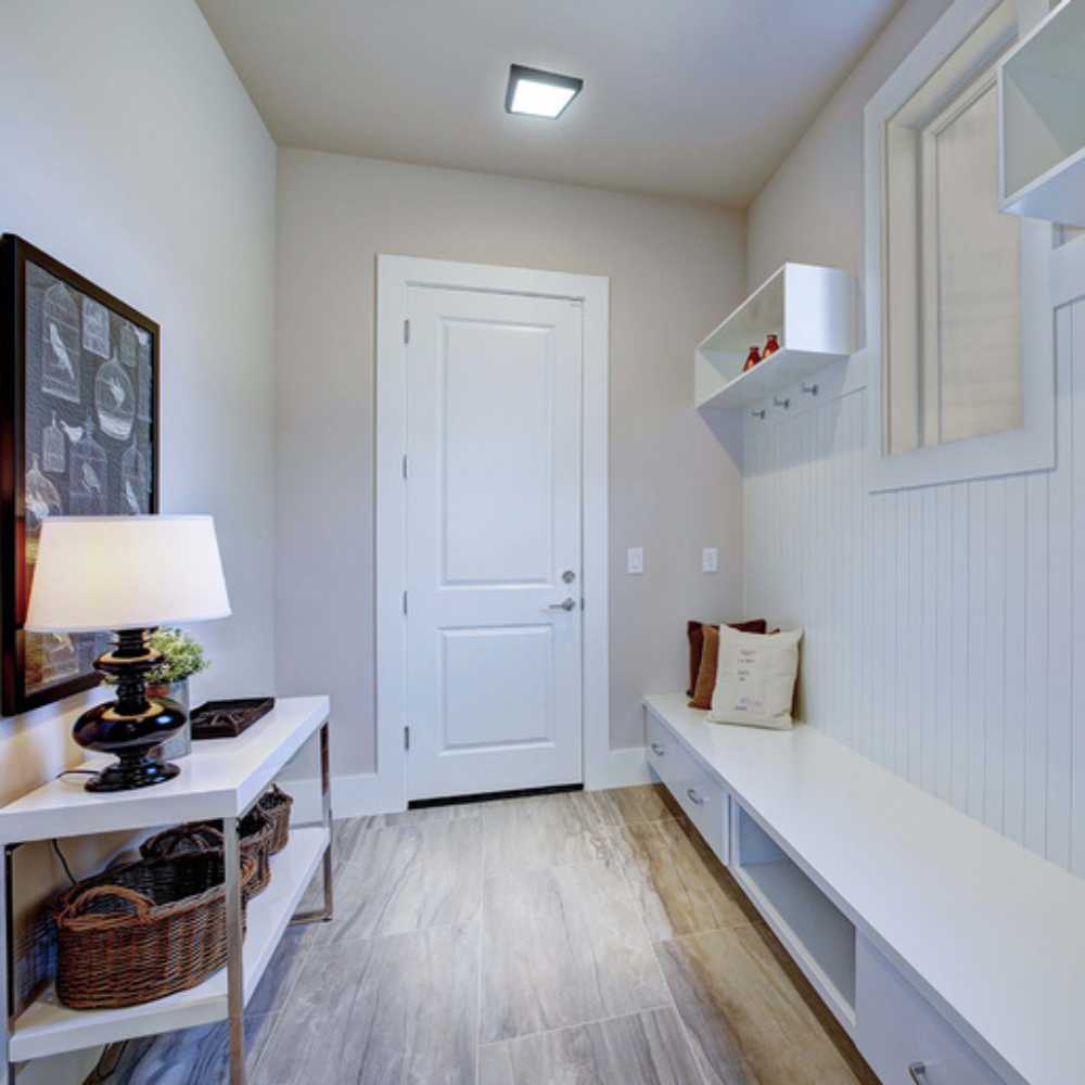 KIT DE 5 PIEZAS DE LUM LED SOBREPONER CUADRADO 18W 6500K 100-240V NEGRO