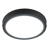 KIT DE 6 PIEZAS DE LUM LED SOBREPONER REDONDO 18W 6500K 100-240V NEGRO