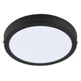 KIT DE 6 PIEZAS DE LUM LED SOBREPONER REDONDO 18W 6500K 100-240V NEGRO