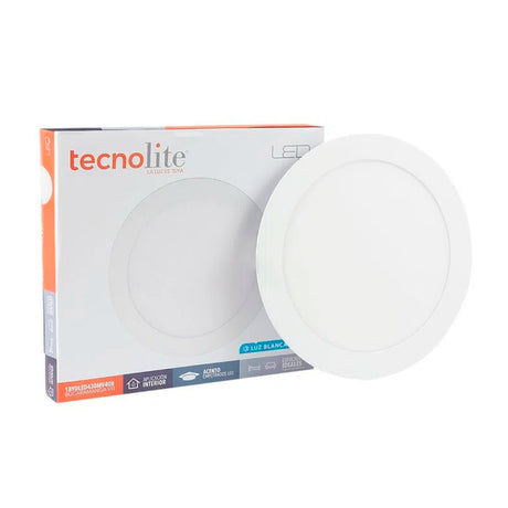 KIT DE 8 PIEZAS DE LÁMPARA DE INTERIOR EMPOTRABLE BUCARAMANGA VIII TECNOLITE NO ATENUABLE 18W LED INTEGRADO LUZ BLANCA NEUTRA