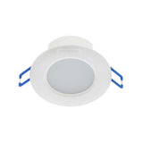 KIT DE 10 LUMINARIOS LED EMPOTRABLES EN PLAFÓN DRIVER INTEGRADO BLANCO 5W 2700K 100-277V ESTEVEZ