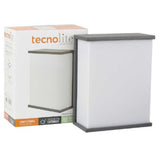 KIT DE 2 PIEZAS DE LAMPARA DE EXTERIOR TOULON III TECNOLITE PARA SOBREPONER BASE E27