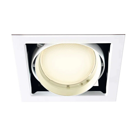 KIT DE 2 LÁMPARAS EMPOTRABLE DIRIGIBLE BASE E27 BLANCO LUYTEN I TECNOLITE