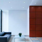 KIT DE 4 PIEZAS DE LUMINARIO INT. EMPOT. TECHO 20W/100-277V. 6500K BLANCO L.D. KAMUY