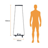 KIT DE 2 PIEZAS DE LUMINARIO INT. COLG. 4X8.5W/100-240V. KANG