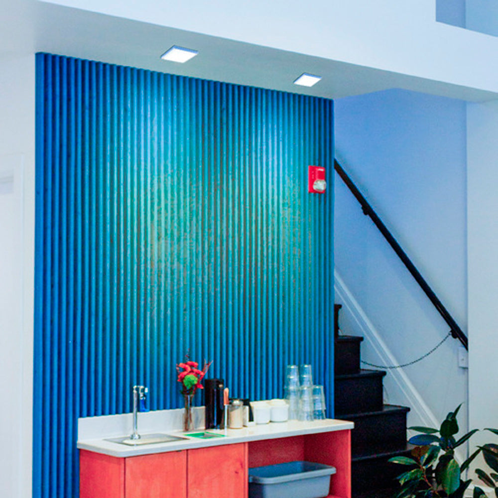 KIT DE 2 PIEZAS DE EXT PLAFONES LED 24W127V6500K GRIS OKAB II