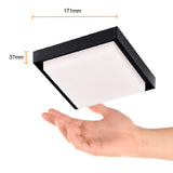 KIT DE 2 PIEZAS DE LAMPARA LED PARA EXTERIOR E INTERIOR 24W NEGRO OKAB II 24PTLLED1132CV65N TECNOLITE