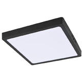 KIT DE 5 PIEZAS DE LUM LED SOBREPONER CUADRADO 24W 6500K 100-240V NEGRO