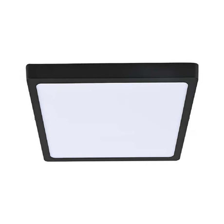 KIT DE 5 PIEZAS DE LUM LED SOBREPONER CUADRADO 24W 6500K 100-240V NEGRO