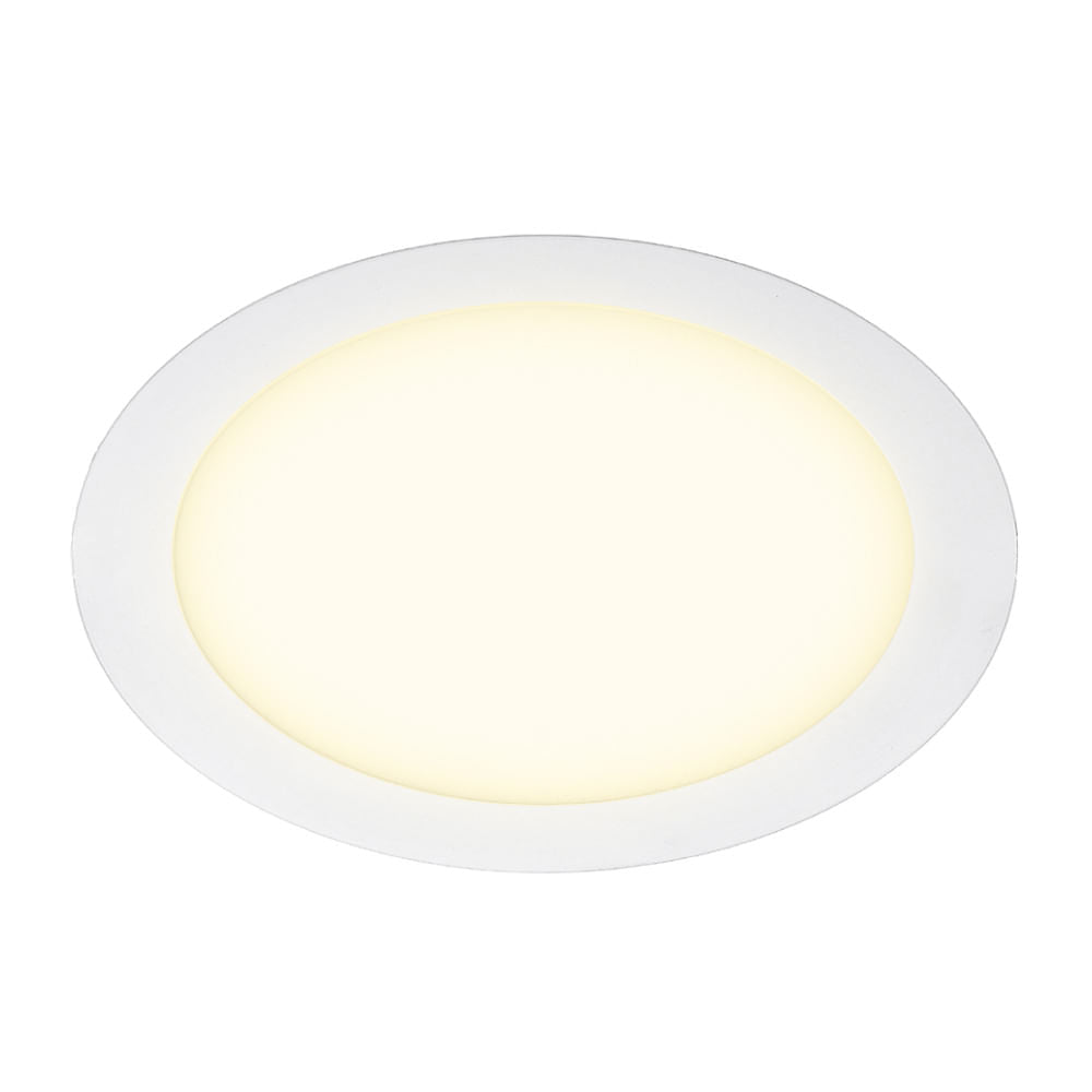 KIT DE 5 PIEZAS DE LÁMPARA EMPOTRABLE LED TECNOLITE BUCARAMANGA IX 24W LUZ SUAVE CÁLIDA NO ATENUABLE LED INTEGRADO