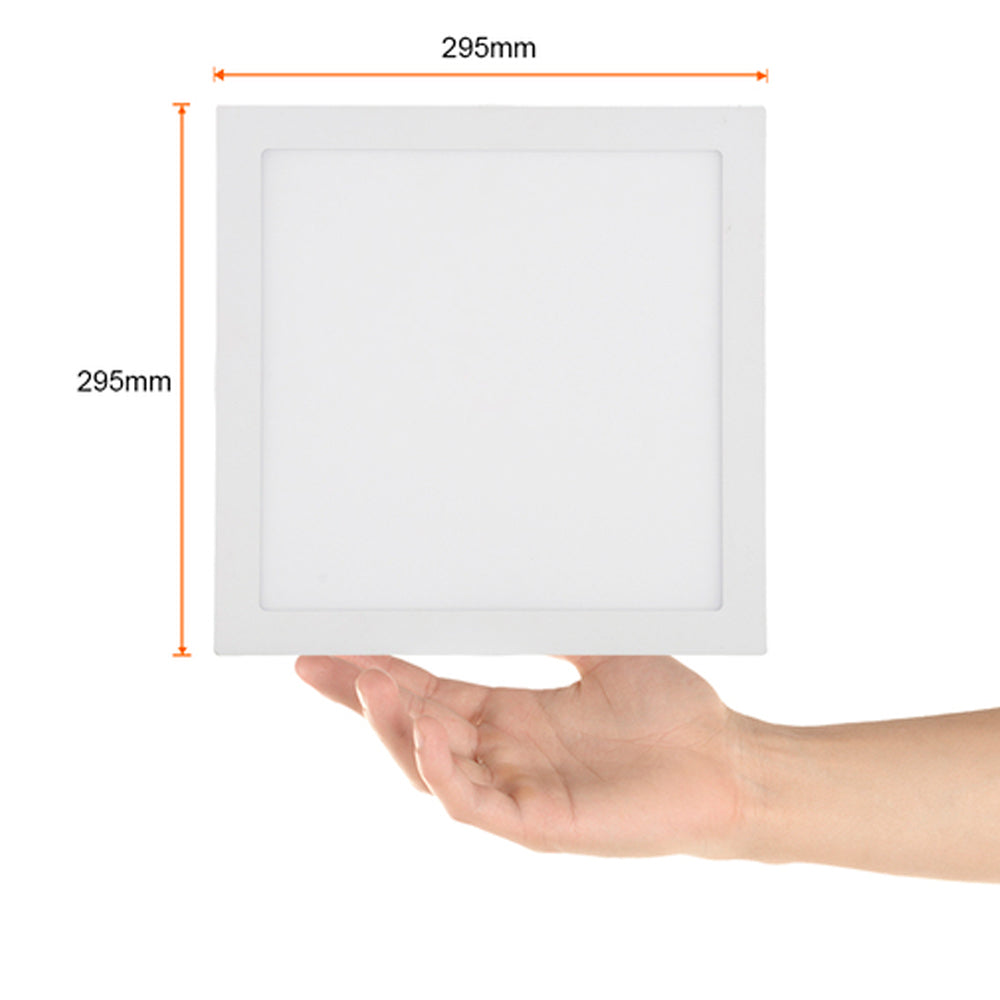 KIT DE 4 PIEZAS DE LÁMPARA DE INTERIOR EMPOTRABLE LED BRIGHTON IX TECNOLITE 24W LUZ SUAVE CÁLIDA