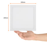 KIT DE 4 PIEZAS DE LÁMPARA DE INTERIOR EMPOTRABLE LED BRIGHTON IX TECNOLITE 24W LUZ SUAVE CÁLIDA