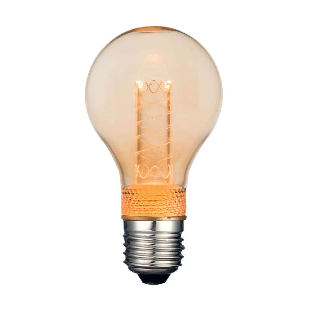 FOCO LED TECNOLITE ADHAFERA TIPO VINTAGE 2.3W LUZ SUAVE CÁLIDA BASE E27 ATENUABLE FILAMENTO HORIZONTAL*** HAE ***