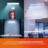 KIT DE 6 PIEZAS DE LÁMPARA DE EMERGENCIA LED TECNOLITE MEBSUTA I RECARGABLE 0.5W LUZ DE DÍA PORTÁTIL LED INTEGRADO