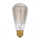 KIT DE 9 PIEZAS DE FOCO INCANDESCENTE TECNOLITE VINTAGE 35W LUZ SUAVE CALIDA BASE E27 FILAMENTO ST64