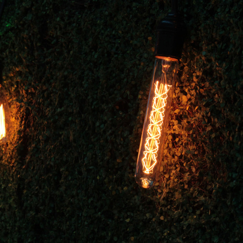 KIT DE 7 PIEZAS DE FOCO INCANDESCENTE TECNOLITE VINTAGE 35W LUZ SUAVE CALIDA BASE E27 FILAMENTO T28