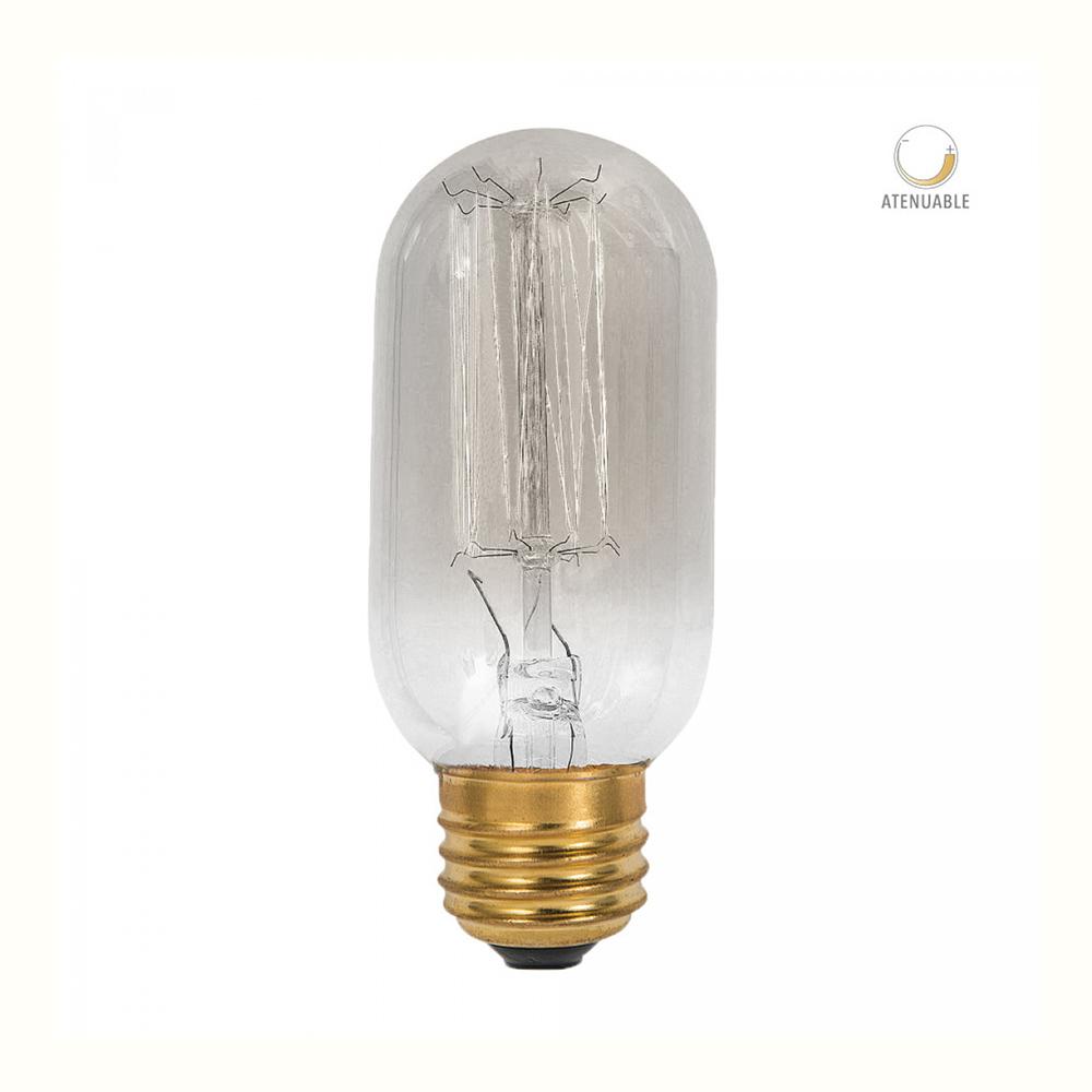 KIT DE 10 PIEZAS DE FOCO INCANDESCENTE TECNOLITE VINTAGE 35W LUZ SUAVE CÁLIDA BASE E27 FILAMENTO T45