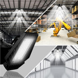 KIT DE 2 PIEZAS DE REFLECTOR INT LED 35W 100-277V 4000LM 65K NGR