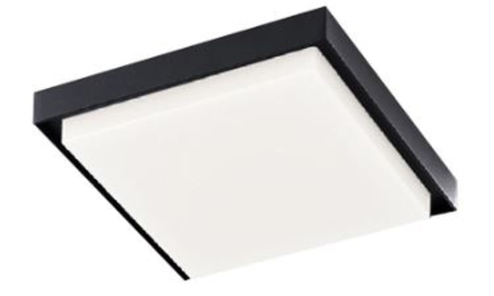 KIT DE 2 PLAFONES LED OKAB III 35W 127V 6500K COLOR NEGRO TECNOLITE